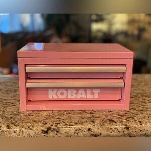 KOBALT - Pink Mini Tool Box NEW